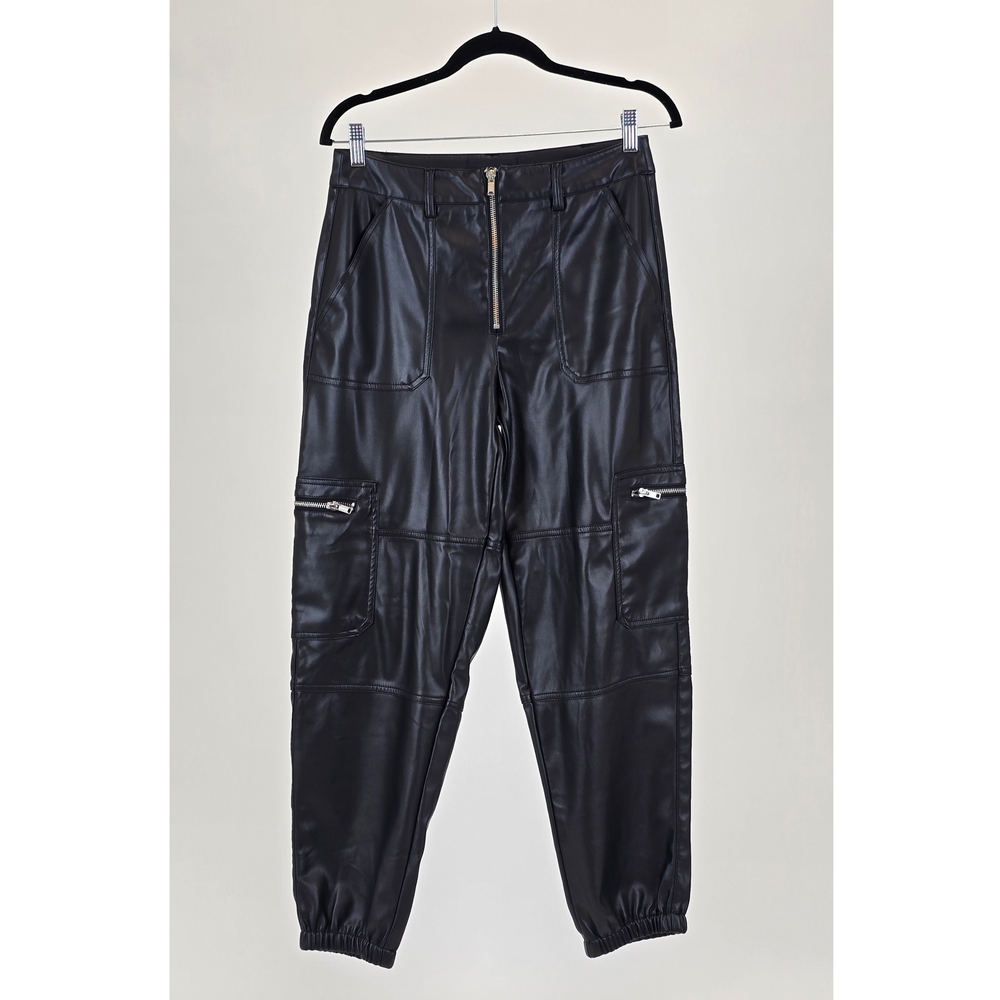 Studio City Faux Leather Jogger Pants Fashion Nova